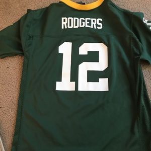 Aaron Rogers Green Bay Packers jersey youth size XL